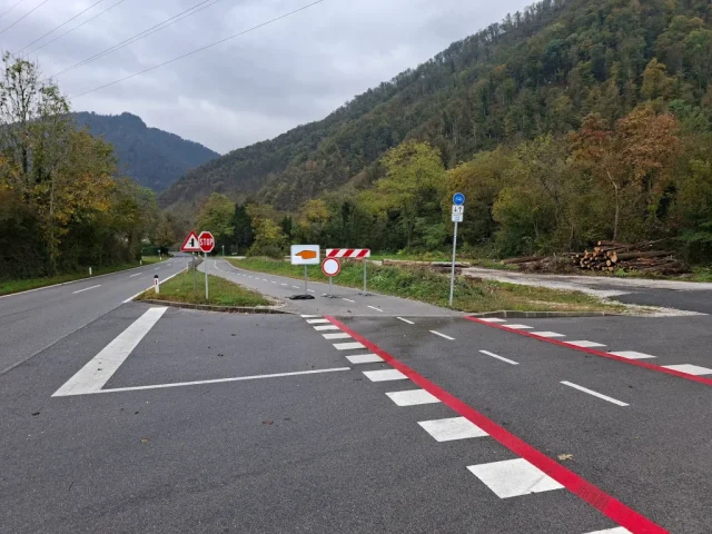Zaprtje kolesarske steze. Oktober 2026