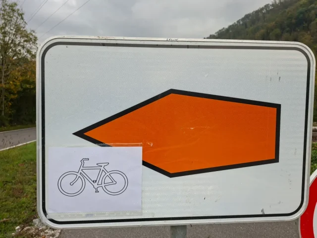 Preusmeritev kolesarjev na cesto. Oktober 2026