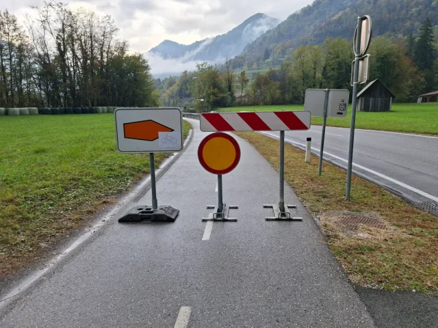 Zapora za kolesarje. Oktober, 2026